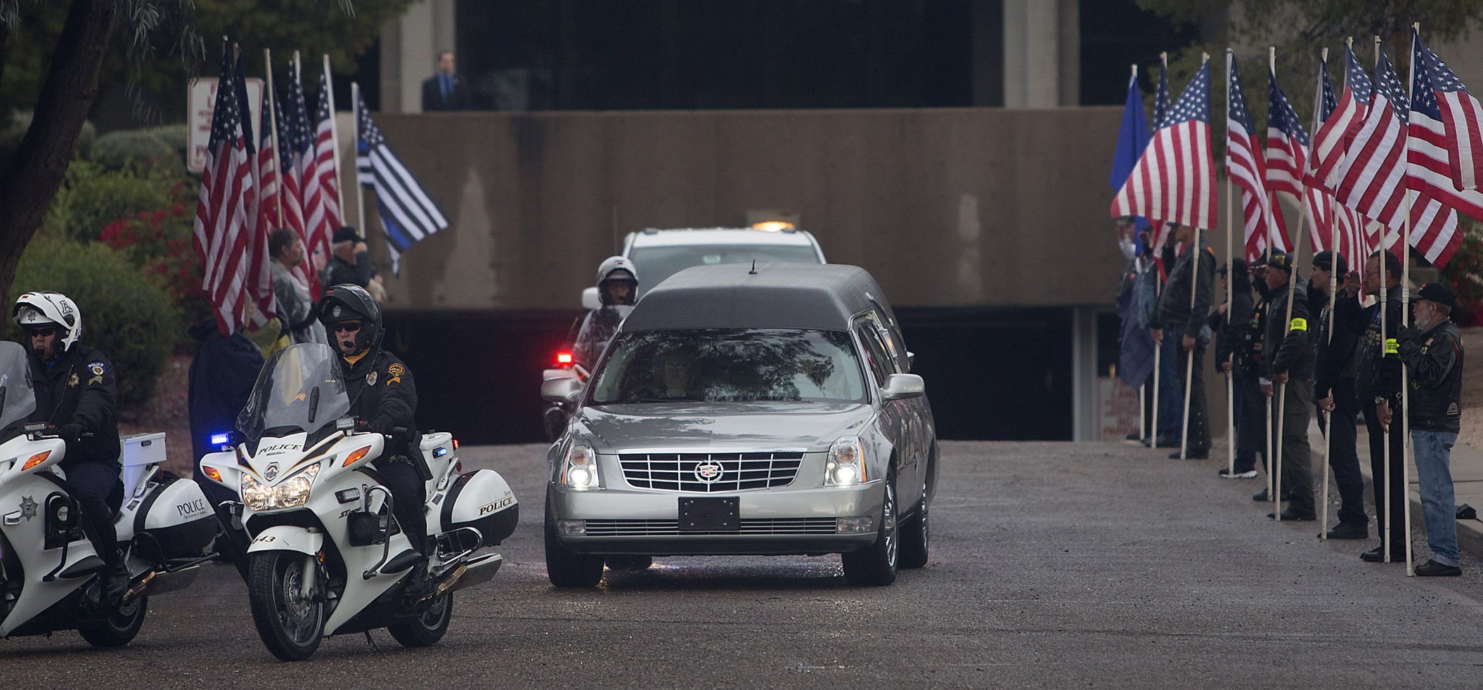 Memorial service for Chase White